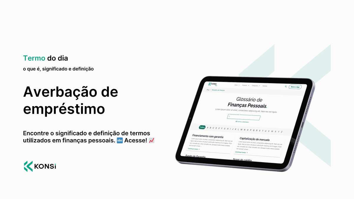 Averbação de empréstimo